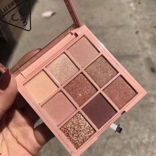 3ce九色亚克力眼影盘