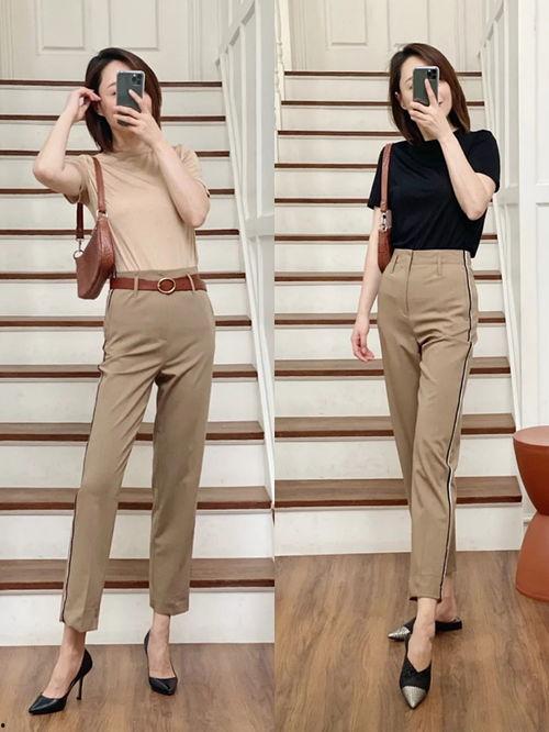 夏天直筒裤九分卡其色,卡其色九分直筒裤时尚指南